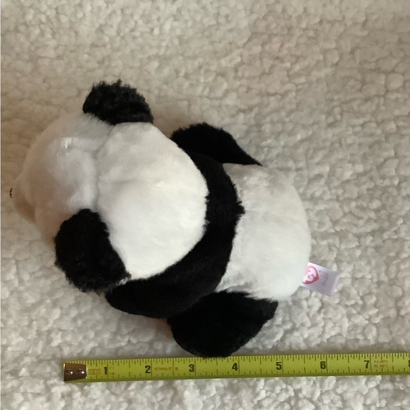 Ty Baboo VelveTy 2018 6 inch Panda Bear Plush Stuffed Animal Toy - Picture 6 of 7